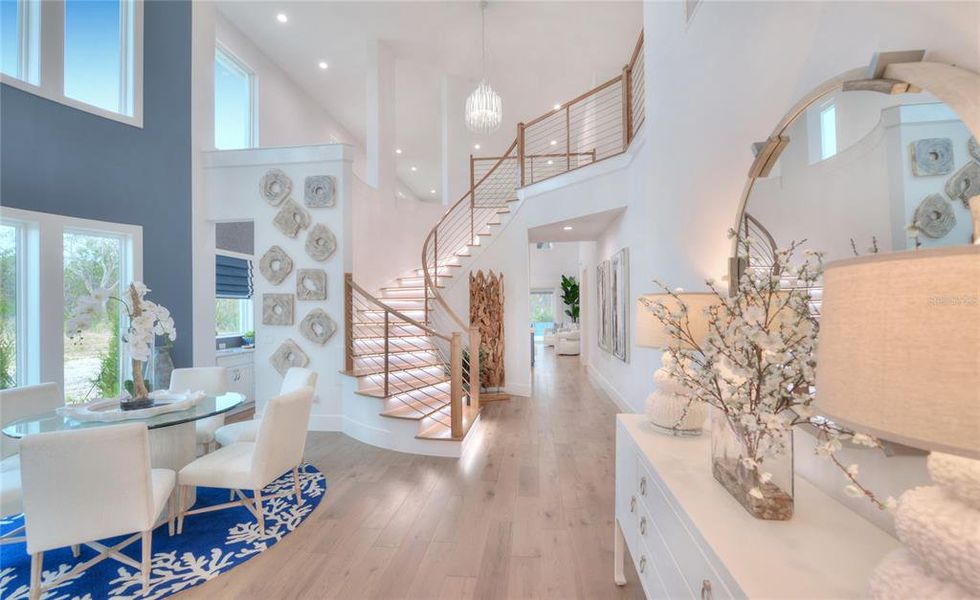 Furnished interior view inside a new home in Veranda Bay, Flagler Beach (Image 38).