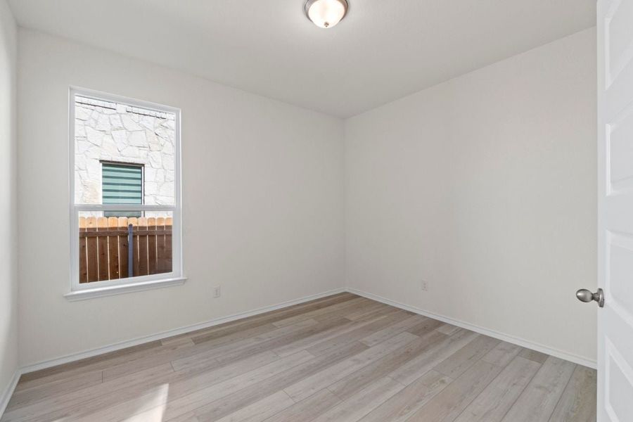 Spacious, unfurnished interior of a new home in Salerno - Classic Collection, Round Rock (Image 6). Spacious, unfurnished interior of a new home in Salerno - Classic Collection, Round Rock (Image 6).