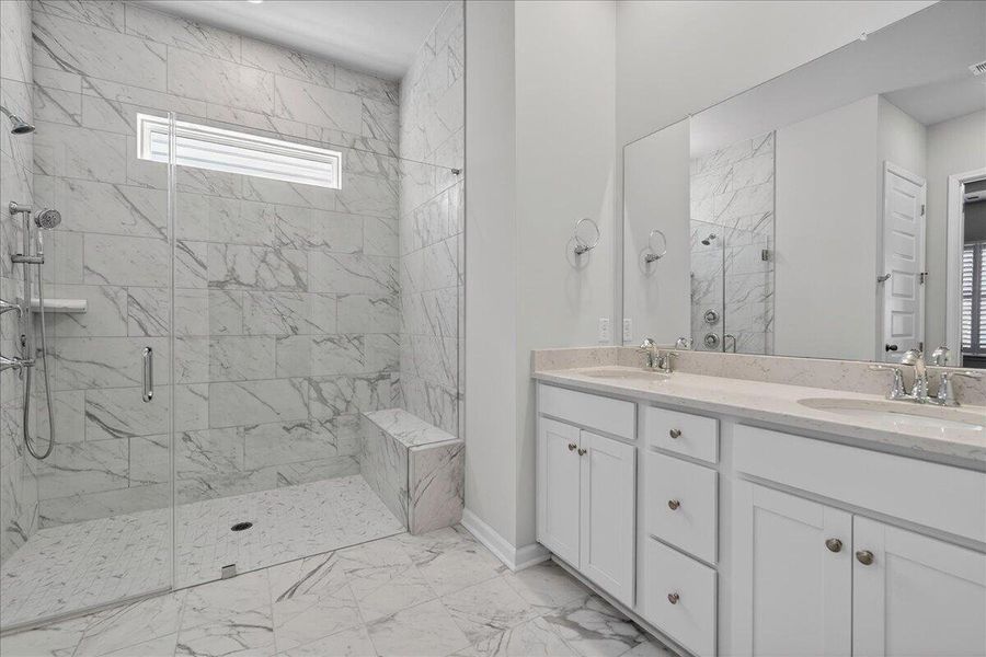 Furnished interior view inside a new home in Horizons at Summers Corner | 55+, Summerville (Image 4).