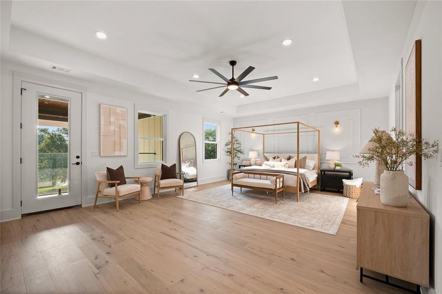 Furnished interior view inside a new home in , Lawrenceville (Image 11).
