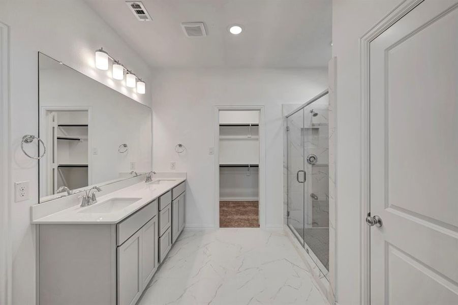 Furnished interior view inside a new home in Lilyana, Celina (Image 13).