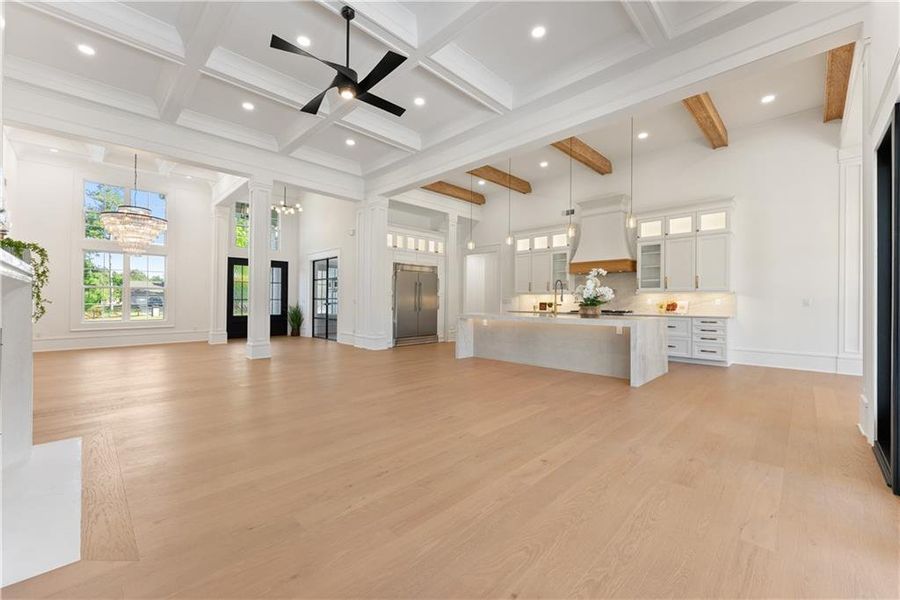 Spacious, unfurnished interior of a new home in , Monroe (Image 34).