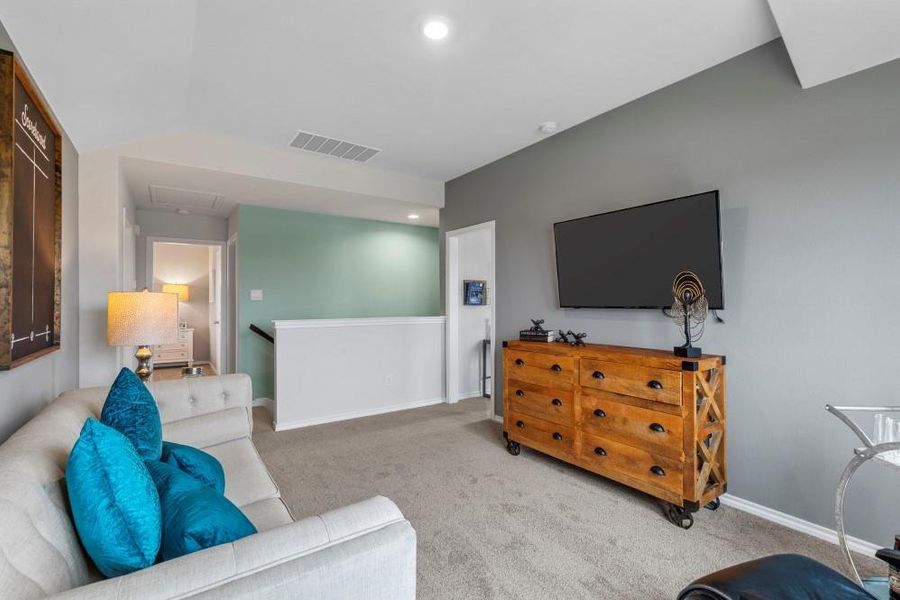 Furnished interior view inside a new home in Springhill South, Boyd (Image 16).