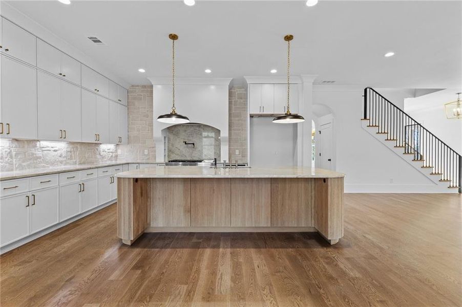 Furnished interior view inside a new home in , Buford (Image 8).