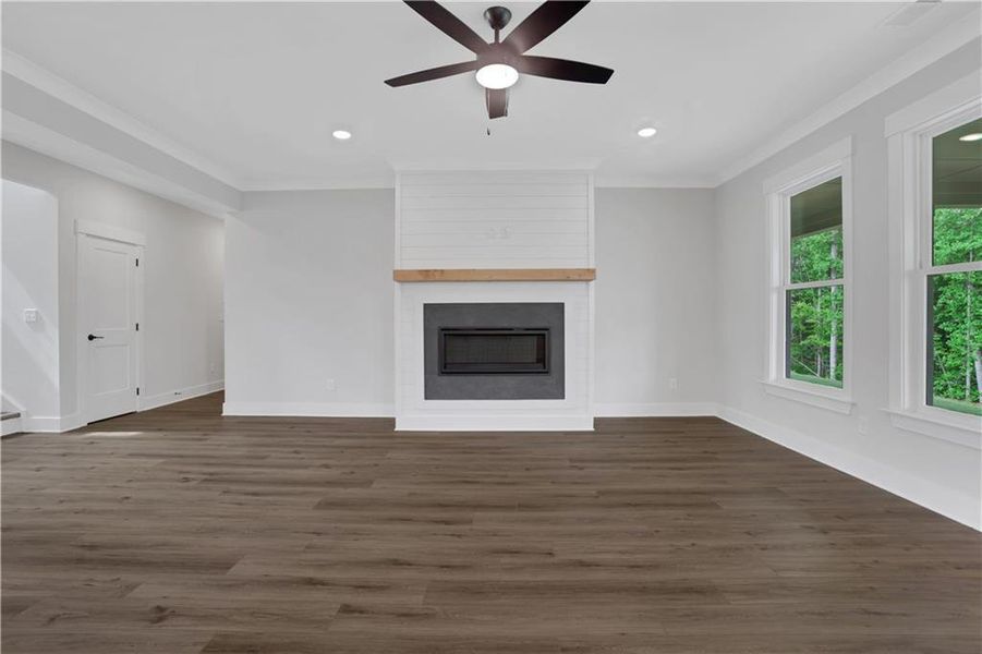 Spacious, unfurnished interior of a new home in Arbor West, Dawsonville (Image 58).