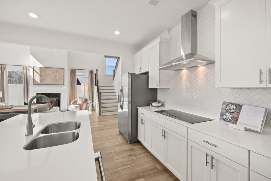 Furnished interior view inside a new home in Wellington Estates, Madison (Image 12). Furnished interior view inside a new home in Wellington Estates, Madison (Image 12).