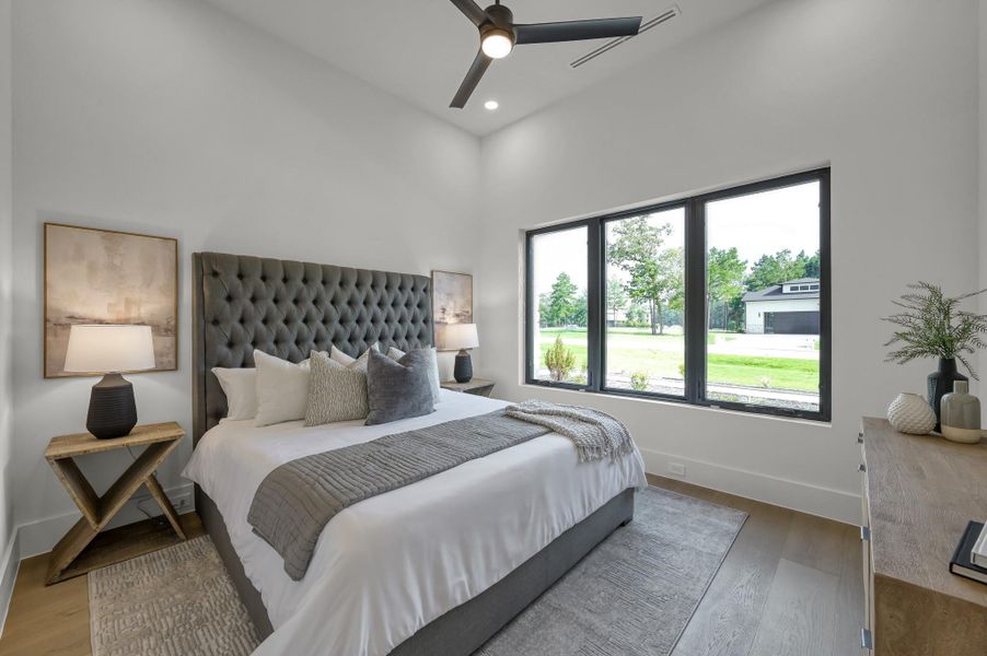 Furnished interior view inside a new home in , Montgomery (Image 14). Furnished interior view inside a new home in , Montgomery (Image 14).