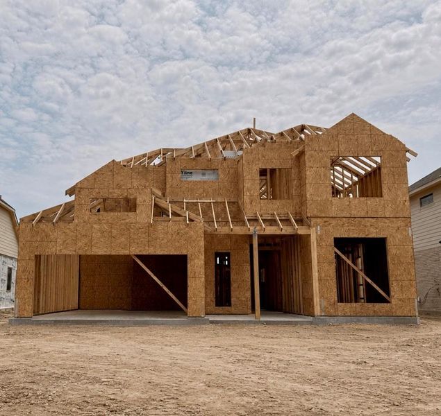 In-progress construction of a new home in The Meadows at Imperial Oaks, Spring, TX (Image 6). In-progress construction of a new home in The Meadows at Imperial Oaks, Spring, TX (Image 6).