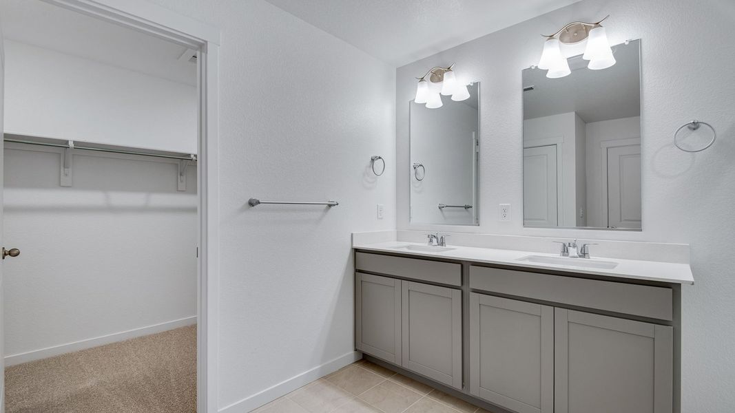 Furnished interior view inside a new home in Vista Meadows, Fort Lupton (Image 8). Furnished interior view inside a new home in Vista Meadows, Fort Lupton (Image 8).