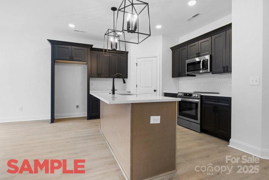 Furnished interior view inside a new home in , Kannapolis (Image 5). Furnished interior view inside a new home in , Kannapolis (Image 5).