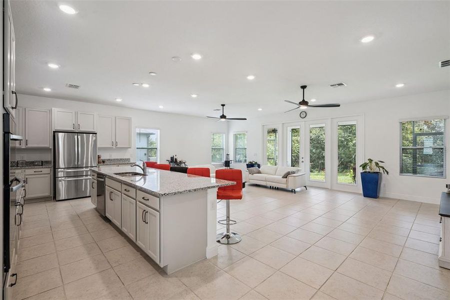 Furnished interior view inside a new home in , Deltona (Image 35).