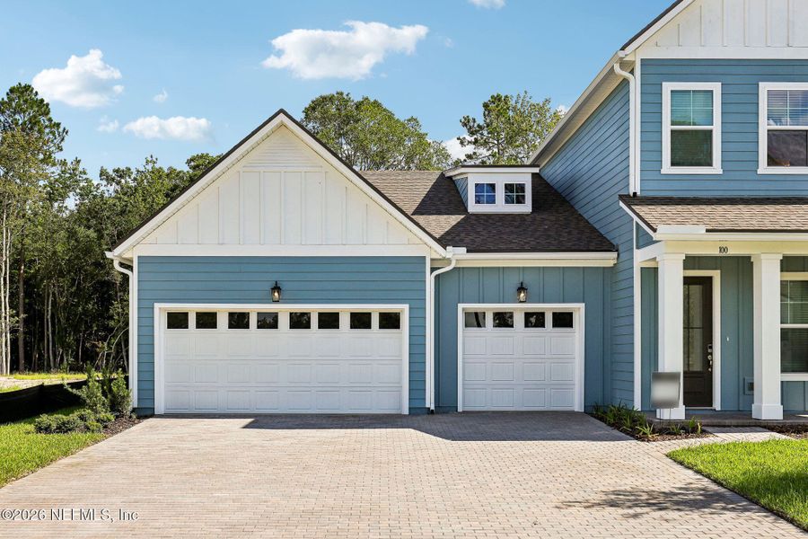 Front exterior of a new home in , St. Augustine, FL, highlighting curb appeal (Image 27).