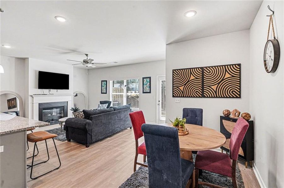 Furnished interior view inside a new home in , McDonough (Image 24).