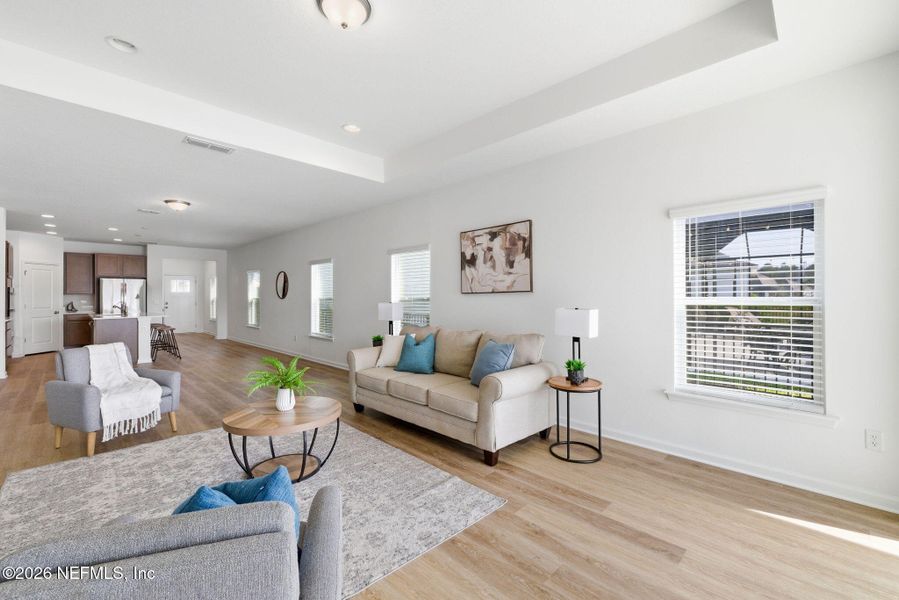 Furnished interior view inside a new home in Beacon Lake, St. Augustine (Image 30).