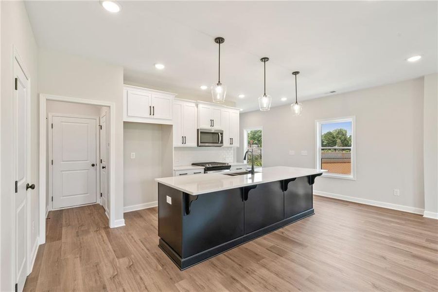 Furnished interior view inside a new home in Wilkins Walk, Mableton (Image 6). Furnished interior view inside a new home in Wilkins Walk, Mableton (Image 6).