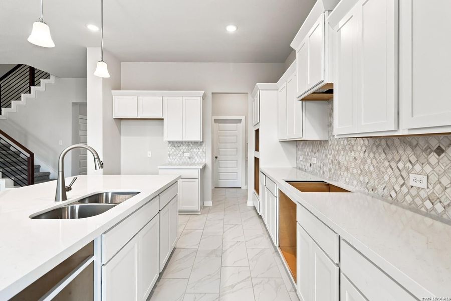 Furnished interior view inside a new home in Cordova Crossing, Seguin (Image 6).