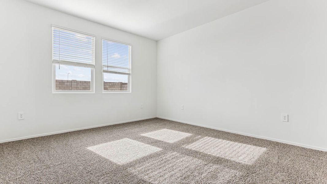Representative unfurnished interior of a home built from the Denton by D.R. Horton in Carlton Commons, Casa Grande (Image 13). Representative unfurnished interior of a home built from the Denton by D.R. Horton in Carlton Commons, Casa Grande (Image 13).