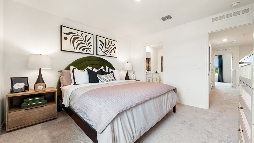 Representative furnished interior of a home built from the Hazel by Taylor Morrison in The Towns at Firethorn, Parrish (Image 10).