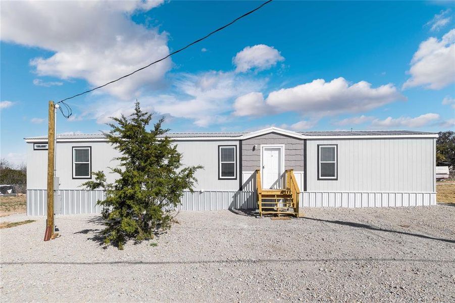 Exterior details and patio area of a home in , Brownwood (Image 17). Exterior details and patio area of a home in , Brownwood (Image 17).