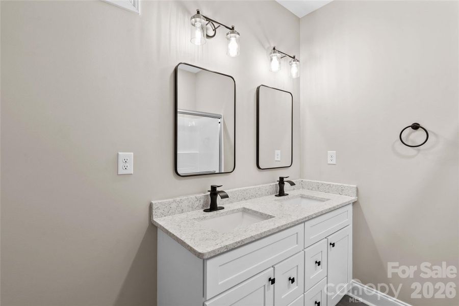 Furnished interior view inside a new home in , Statesville (Image 5).