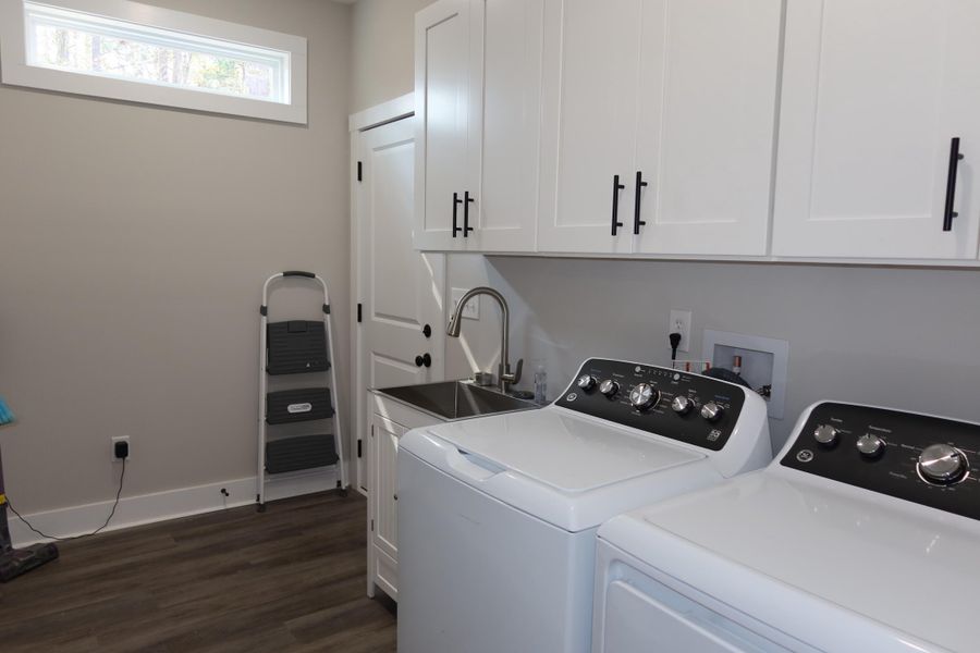 Furnished interior view inside a new home in , Santee (Image 17).