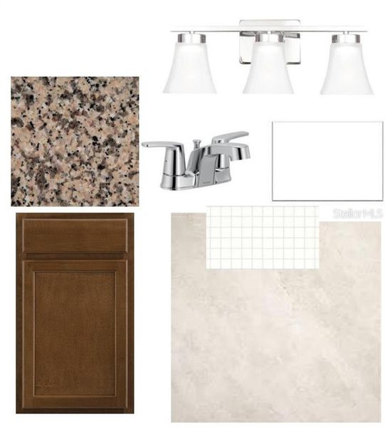 Sample of building materials used in homes in Vistera of Venice – Cottage Series, Nokomis (Image 4).