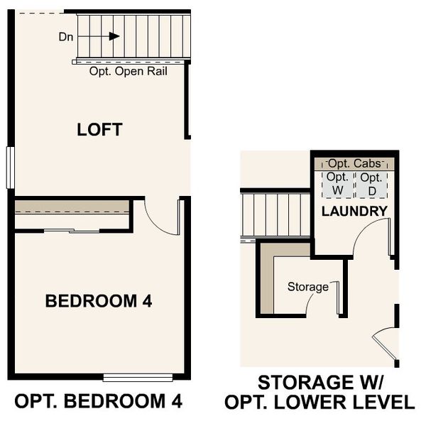 2D floor plan layout of this home in Windler, Aurora, CO (Image 5).