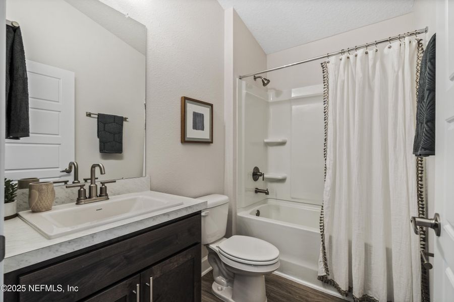 Furnished interior view inside a new home in Summerglen, Jacksonville (Image 9).