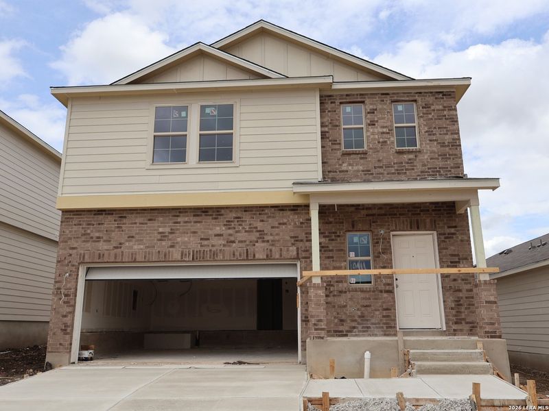 In-progress construction of a new home in Paloma Park, Converse, TX (Image 21).
