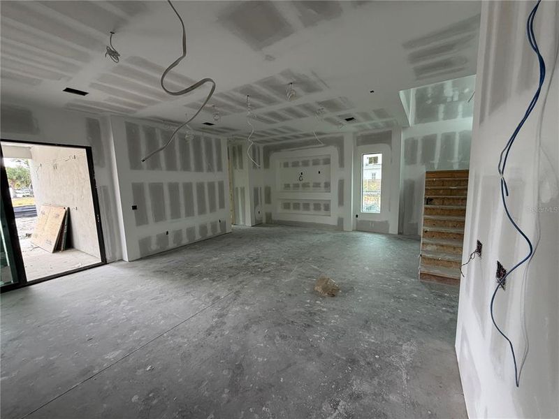 In-progress construction of a new home in , Winter Park, FL (Image 9).