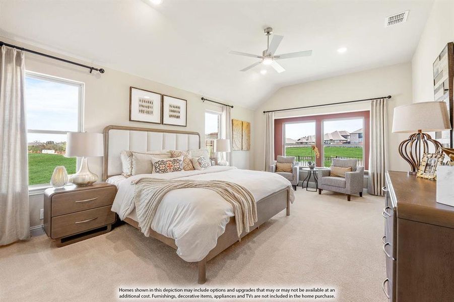 Furnished interior view inside a new home in El Dorado, Granbury (Image 20). Furnished interior view inside a new home in El Dorado, Granbury (Image 20).