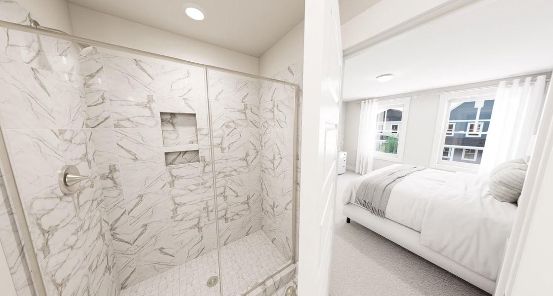 Furnished interior view inside a new home in Ponder, Wendell (Image 7).
