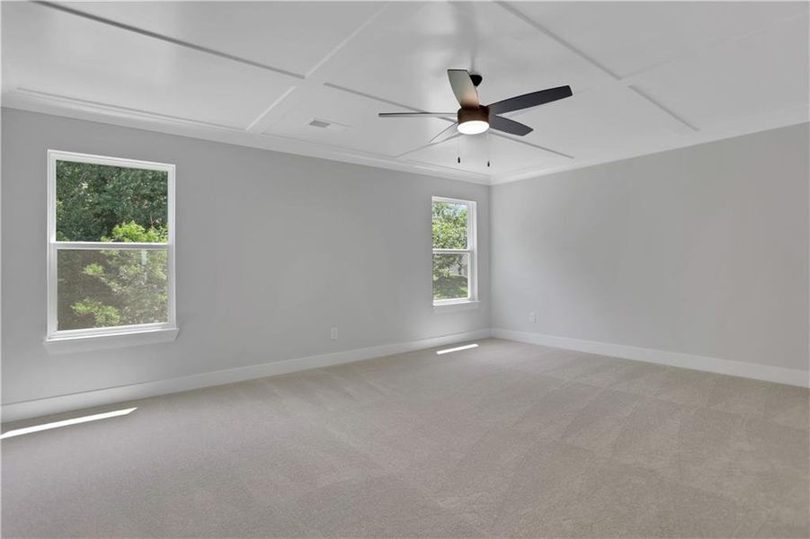 Spacious, unfurnished interior of a new home in Villas at Dawsonville, Dawsonville (Image 35). Spacious, unfurnished interior of a new home in Villas at Dawsonville, Dawsonville (Image 35).