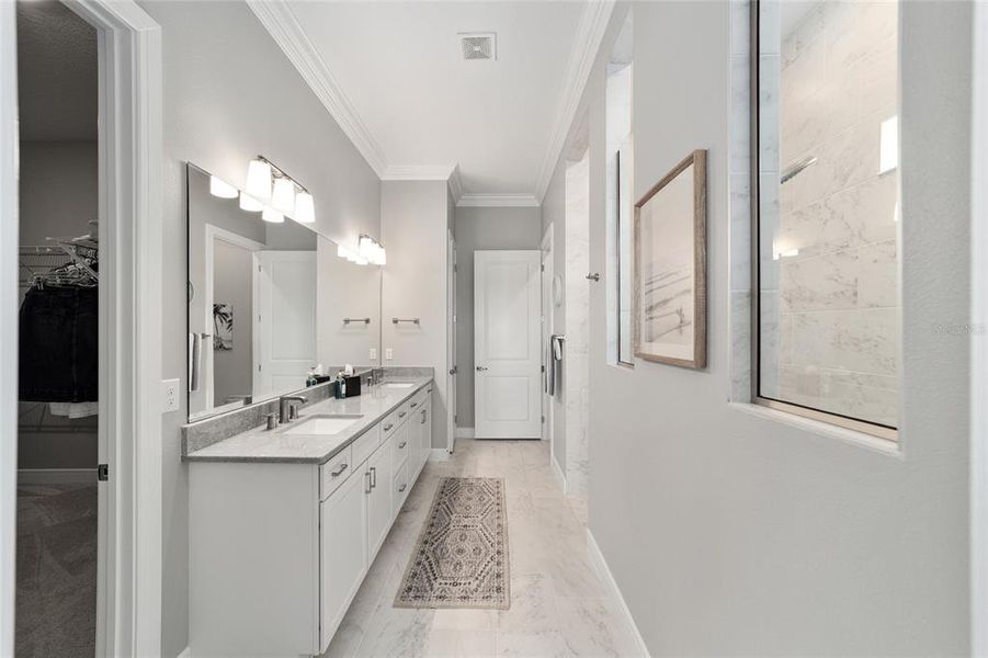 Furnished interior view inside a new home in , Ocala (Image 40).