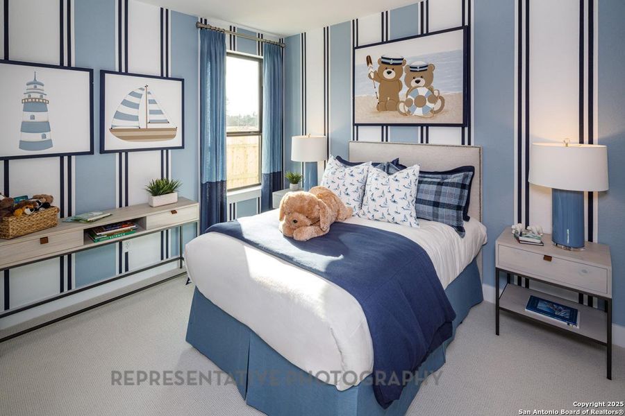 Furnished interior view inside a new home in Prominence, San Antonio (Image 5).