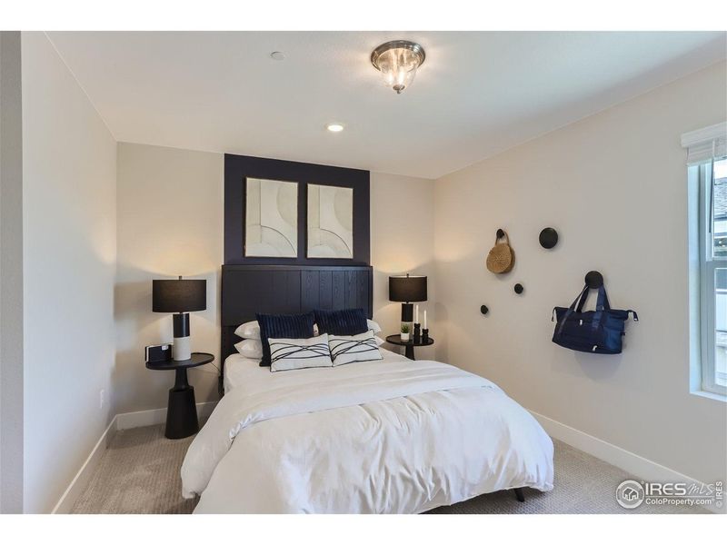 Furnished interior view inside a new home in , Longmont (Image 11).
