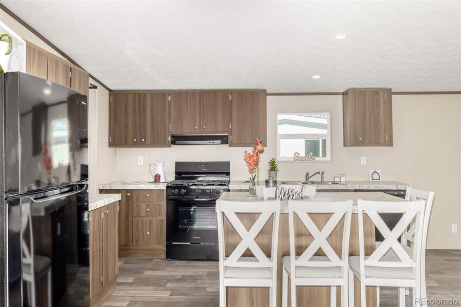 Furnished interior view inside a new home in , Colorado Springs (Image 18).