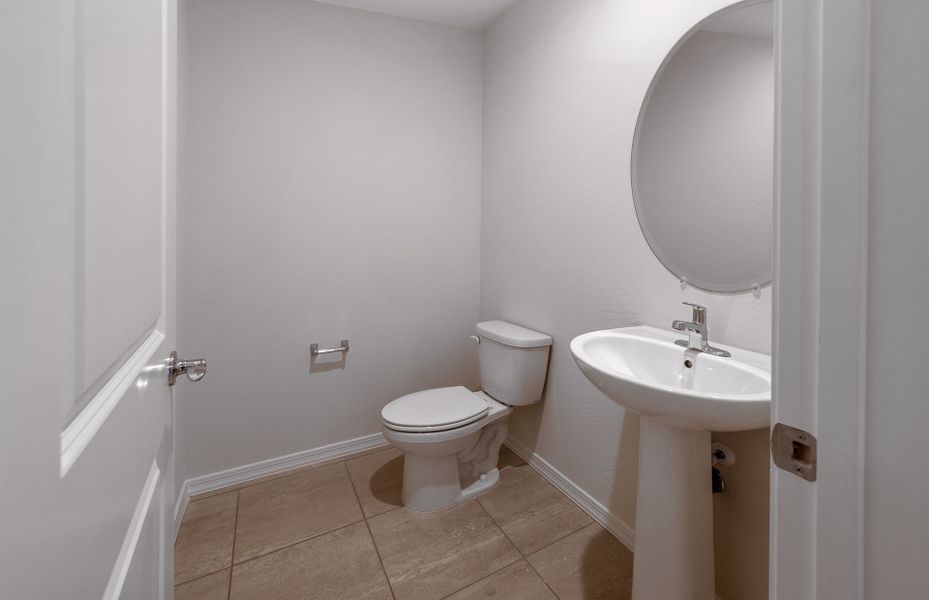 Furnished interior view inside a new home in El Rancho Santa Rosa, Maricopa (Image 7).