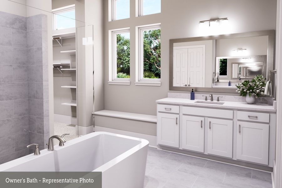 The Micah - Owner's Bath The Micah - Owner's Bath