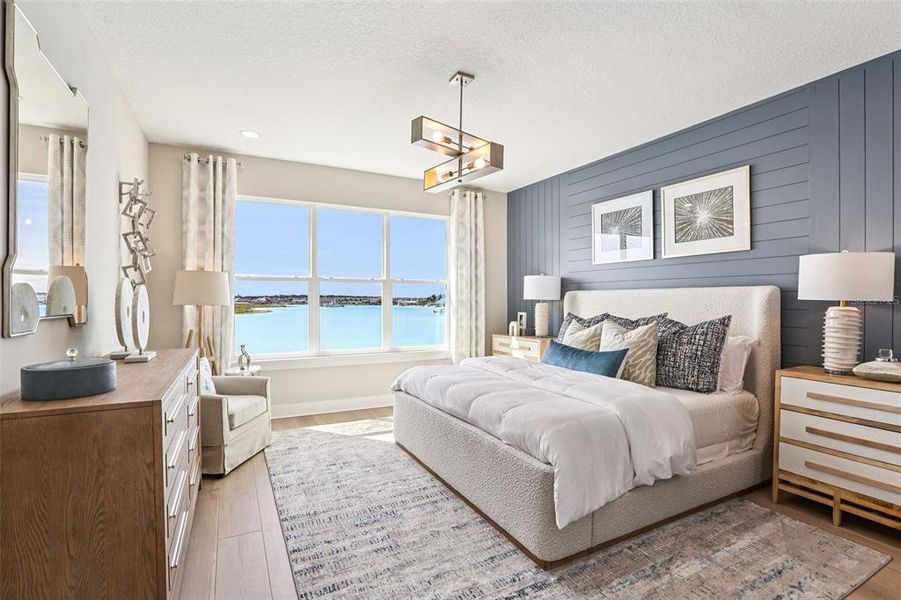 Furnished interior view inside a new home in , San Antonio (Image 39).