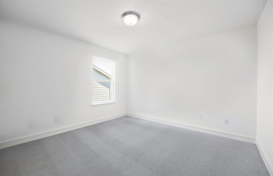 Spacious secondary bedroom