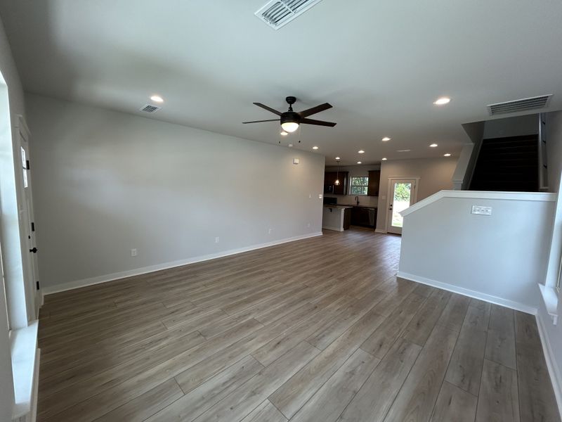 Spacious, unfurnished interior of a new home in Hickory Cove, Burns (Image 13). Spacious, unfurnished interior of a new home in Hickory Cove, Burns (Image 13).