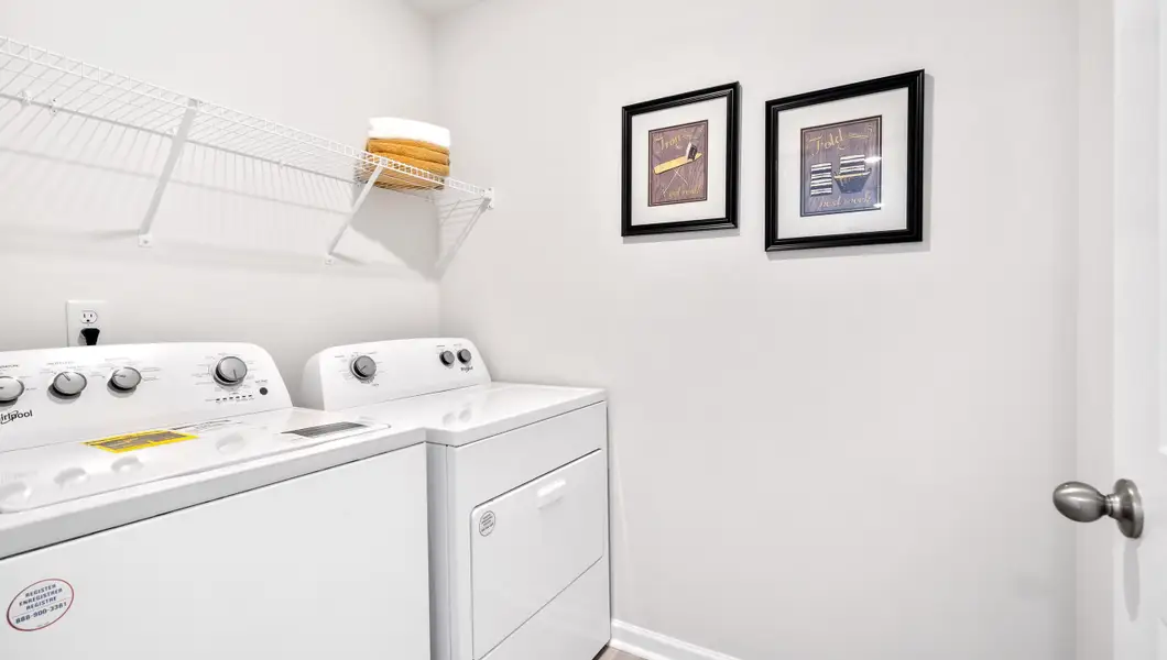 Representative furnished interior of a home built from the Hayden by D.R. Horton in Brookside Farms, Greer (Image 33).