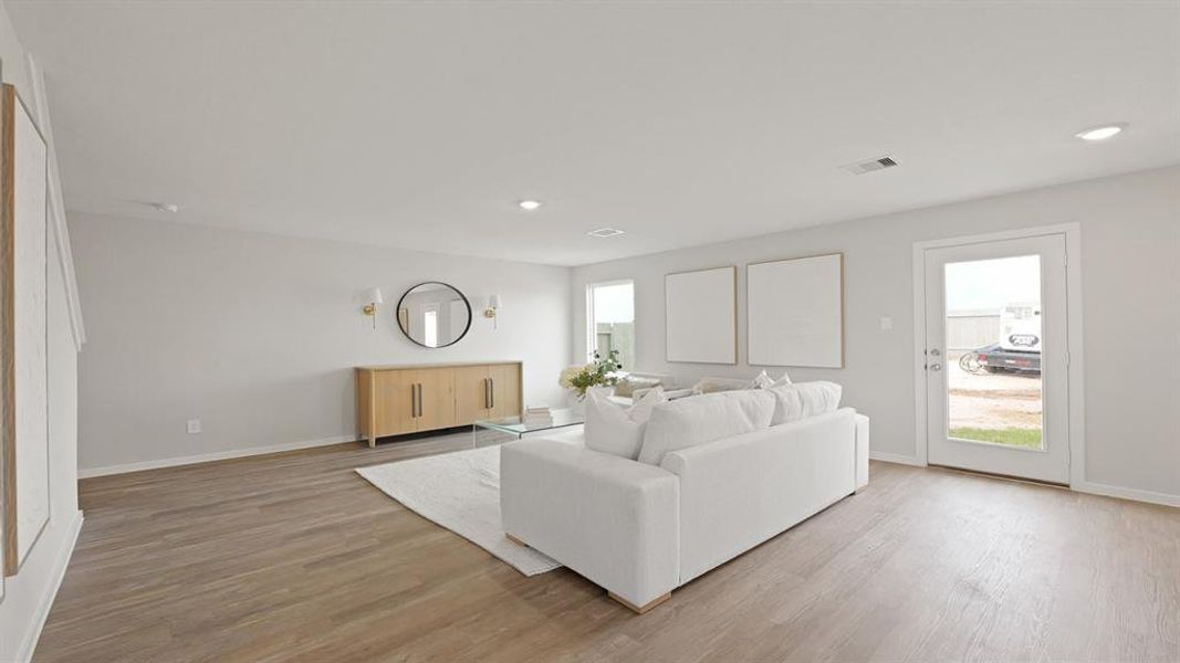 Furnished interior view inside a new home in California Meadows, Arlington (Image 6).