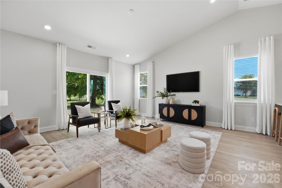 Furnished interior view inside a new home in , Shelby (Image 8).