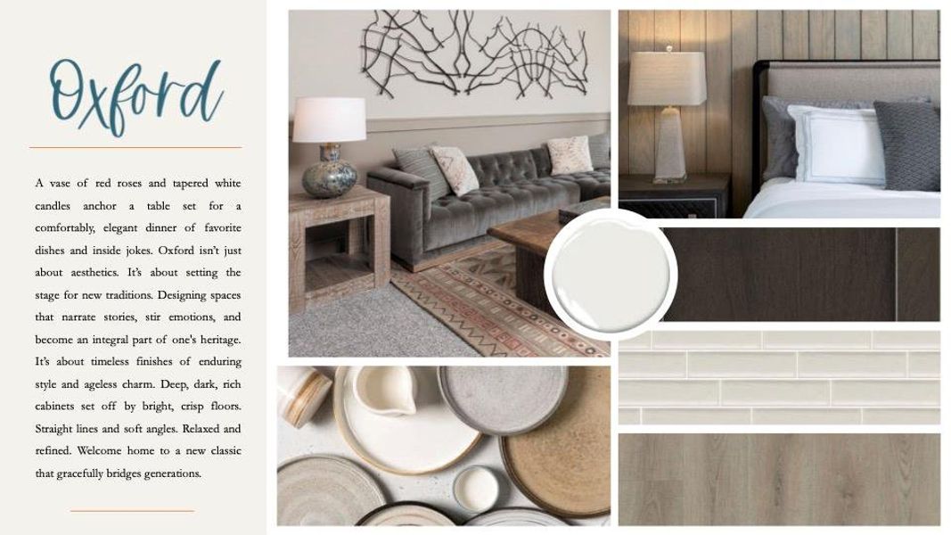 Sample of building materials used in homes in The Cottages at La Cima, San Marcos (Image 11).