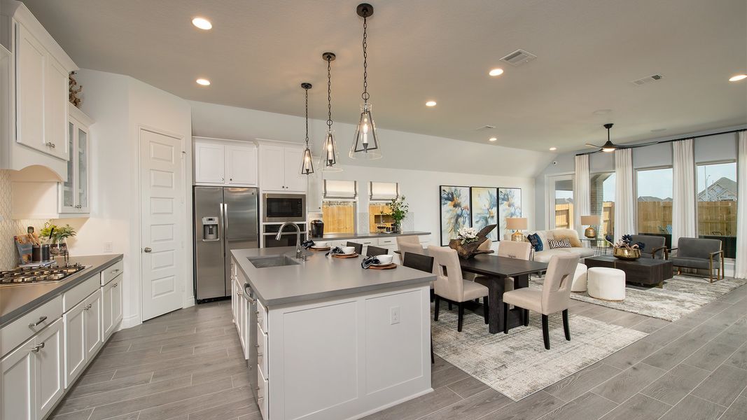 Furnished interior view inside a new home in Candela, Richmond (Image 59).