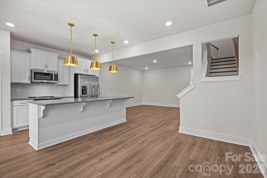 Open concept main level