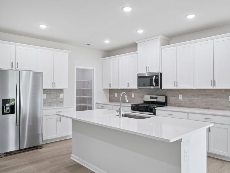 Furnished interior view inside a new home in Oak Manor - Signature Series, Garner (Image 4).