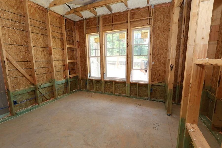 In-progress construction of a new home in The Woodlands Hills - Summit Collection, Willis, TX (Image 37). In-progress construction of a new home in The Woodlands Hills - Summit Collection, Willis, TX (Image 37).